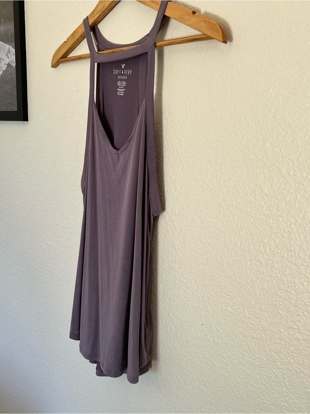 American Eagle Outfitters | Mauve Purple Racerback Tank - Picture 3 of 8